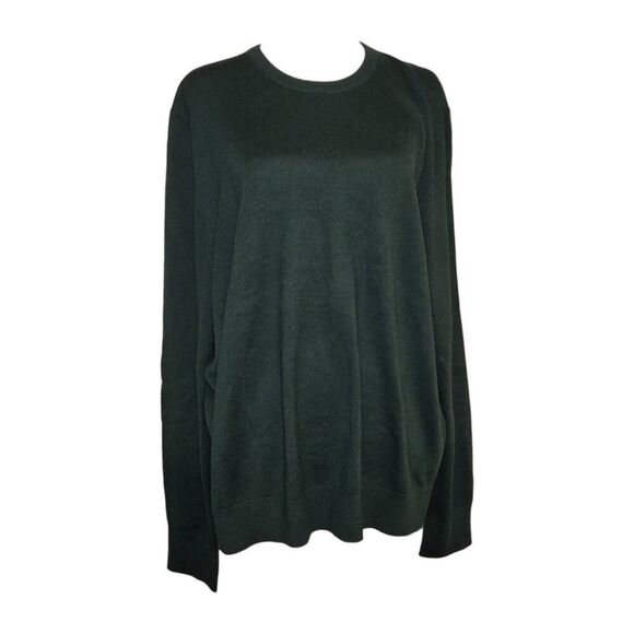 Calvin Klein Mens Size Large Lightweight Emerald Green Sweater - Picture 1 of 7